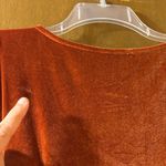 Baltic Born Meghan Rust Terracotta Velvet Wrap Maxi Dress Photo 8