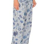 Tularosa NWT Belen Pant in Belen Batik Floral Blue Small Photo 1
