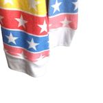 Wildfox Roadtrip Stellar Pullover Stars and Stripe Oversized Sweatshirt Nwt Photo 4