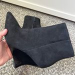 Tory Burch  Black NWOT Women’s Sculpted Suede Ankle Booties‎ Size 8 Photo 9