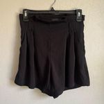 Dance & Marvel Black Paper Bag Pull On Shorts Womens S Business Casual Photo 0