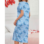 3 for $25. Women Sleepwear Dress XXL Blue Butterfly Photo 2