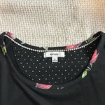 Kensie  tropical floral accent hem tshirt‎ size M BIN C Photo 4