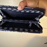 Vera Bradley  Blue Bandana Paisley Print Accordion Zip Around Wallet Photo 2