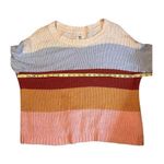 Billabong Lost Paradise Striped Long Sleeve Oversized Women’s Sweater size Lrg Photo 6