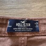 Hollister  Brown Cargo Trendy Denim Pants Photo 1