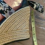 UGG  Espadrille Wedge Sandals Shoes Rattan Size 6 Photo 7