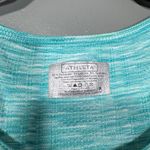 Athleta  Blue Pure Ruched Wide Strap Activewear Tank Top - Small - Scoop Neck Photo 3