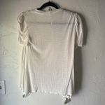 Y2K Deb White Cardigan Shrug w/ Sequin‎ Trim Size M Fairycore Going Out Size M Photo 3