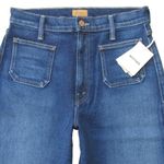 NWT Mother Patch Rambler Zip Sneak in These Boots Are Made For Walking Jeans 28 Blue Photo 2