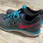 Nike  Running Shoes Women’s Size 9.5 Gray Pink Turquoise Photo 0