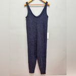 HATCH The Knit Onesie Jumpsuit In Navy Fisherman P Blue Size undefined Photo 4