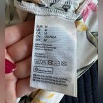 H&M Divided Multicolor Floral V-Neck Crop Top with Back Key Hole Photo 6