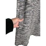 Loft Petite Textured Tweed Dress Black White Pink Blue Fringe Sleeveless Medium Photo 6