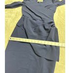 Chiara Boni La Petite Robe Kaya Mermaid Gown Women's 40 Navy Blue Long-Sleeve Photo 11