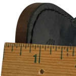 Madewell Boardwalk Criss Cross Slide Sandals Black Leather Size 8 Slip On Flat Photo 7