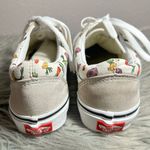 Vans Old Skool Poppy Floral Cream Skate Canvas Sneakers Size 6W / 4.5Men Photo 5