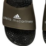 Adidas Stella McCartney Adissage Black White Womans Slide Sandals 7 Photo 2