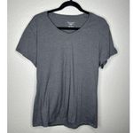 Champion Shirt Womens XL Gray V Neck Athletic Tee Soft Lightweight Casual Top Photo 0