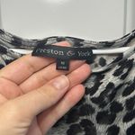 Preston & York  Women’s Knee Length Animal Print‎ Sleeveless Dress Medium Photo 3