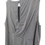 Tommy Bahama Cassia Open Back Blue Striped Jersey Knit Mini Dress Size Large Photo 8