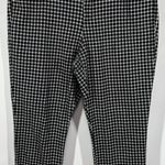 Old Navy  women’s High-Waisted Pixie Skinny Ankle black white check Pants size 12 Photo 0