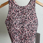 Athleta NWT Conscious Crop Built In Bra Sleeveless Tank Size XS in Paint Photo 0