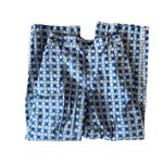 Wild Fable NWOT Blue & White Checkered Flower Pants Women Size Small Medium Photo 3