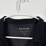 NAADAM Pajama Button Up Black Dress Size XS Photo 8