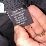 Tripp NYC  black vegan lace up pants 18 Photo 6