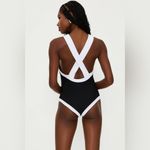 Beach Riot  Steph One Piece Black & White, Size X-Small, $148 Photo 1