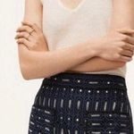 Loft Navy Blue Lace Pocket Front Mini Skirt Photo 1