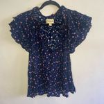 Cleobella  Rachel blouse in midnight blue sold out on revolve Photo 1