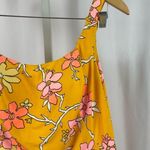 Jantzen Vintage 1960's Size 12 Made in USA Swim Tank Top Dress Floral Flower Photo 7