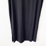Eileen Fisher Sleeveless Jersey Shirt Dress in Black Photo 4