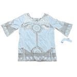 La Blanca NWT  Ivory White Crochet Dress Coverup Tunic Medium Photo 2