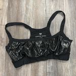 Heroine Sport Liquid Patent leggings, bra and jacket set size medium/large Black Photo 13