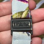 Triangl Light Blue Orange Purple Multicolor Lightly Padded Bikini Top Size Small Photo 6