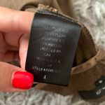 Arden B  viscose straight pants brown size 4 DR Photo 4