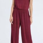 Evelie Burgundy Jumpsuit Size 1X Photo 0