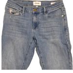 frame denim Frame - Le Garcon Mid-Rise Boyfriend Jean in Light Blue Overturn-size 25 Photo 9