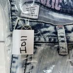 Hydraulic  Plus 18W Bailey Bermuda Jean Shorts Cuffed Acid Wash Stretch Women's Photo 14