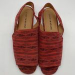 Lucky Brand  Georgeta Suede Flat Sandal - Tandori - 8.5 Photo 1