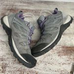 Columbia  Grey & Purple Low Top Hiking outdoor shoes 7.5 Photo 4