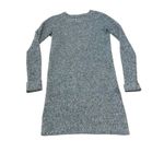 Current/Elliott  Heathered Gray Knit Long Sleeve Mini Dress Casual Sz 2/4‎ Photo 4