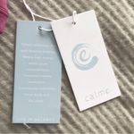 Johnny Was CALME Sports Bra Cross Back Yoga Loungewear Pink Mauve Size XL New Photo 2