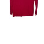 Banana Republic  Women's Sweater Wool‎ Ruffle Cardigan Hook & Eye Closure Medium Photo 8