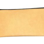 Kristine Black and Tan Clutch with Gold Accents Photo 6