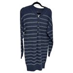 prAna NWT   Milani Henley Dress in Navy Stripe Photo 1