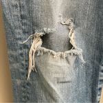 AG Adriano Goldschmied Blue Distressed Jeans 29R Ex-Boyfriend Slouchy Slim Denim Photo 1